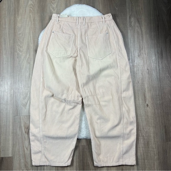 NWOT We The Free Good Luck mid rise barrel corduroy pants - Picture 11 of 14